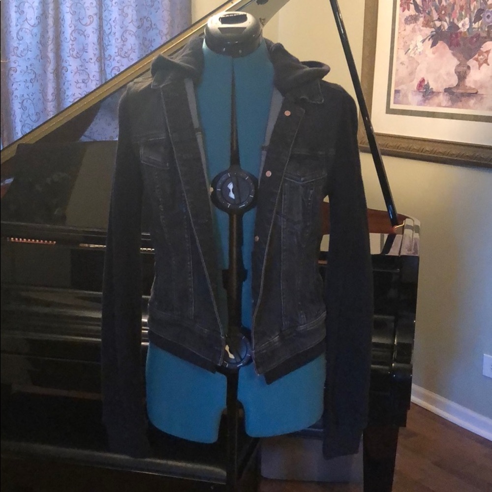 Black Jean Jacket